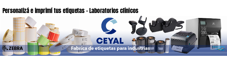 Personalizá e imprimí tus etiquetas - Laboratorios clínicos