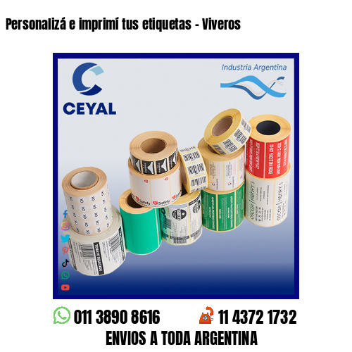 Personalizá e imprimí tus etiquetas – Viveros