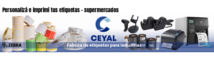 Personalizá e imprimí tus etiquetas - supermercados