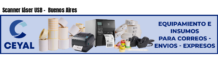 Scanner láser USB -  Buenos Aires