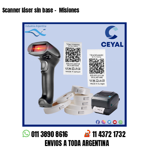 Scanner láser sin base –  Misiones