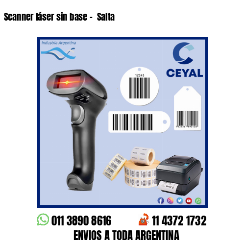 Scanner láser sin base –  Salta