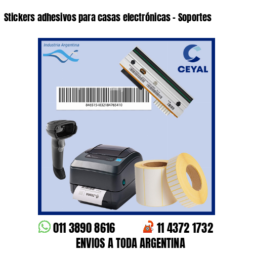Stickers adhesivos para casas electrónicas – Soportes