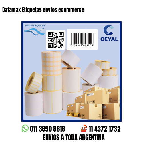 Datamax Etiquetas envios ecommerce