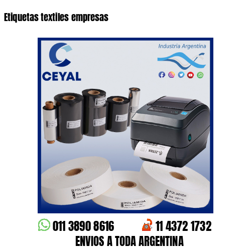 Etiquetas textiles empresas