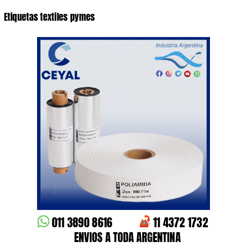 Etiquetas textiles pymes