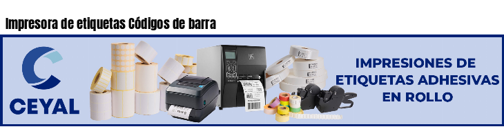 Impresora de etiquetas Códigos de barra