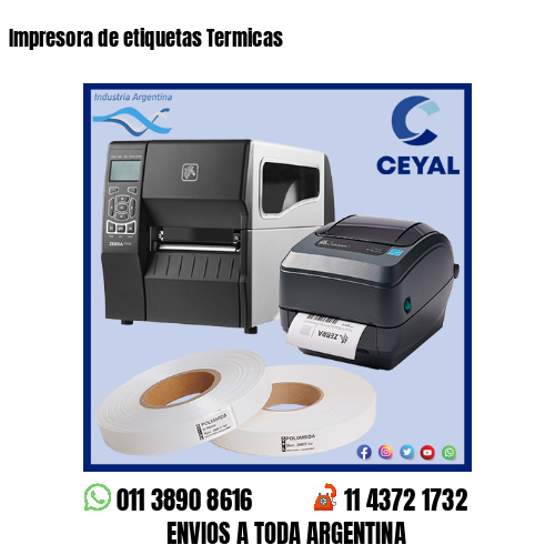 Impresora de etiquetas Termicas