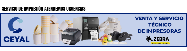 SERVICIO DE IMPRESIÓN ATENDEMOS URGENCIAS 