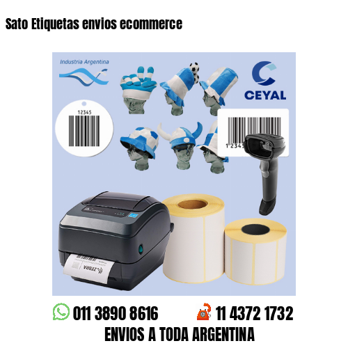 Sato Etiquetas envios ecommerce