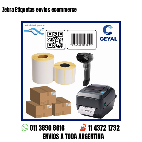 Zebra Etiquetas envios ecommerce