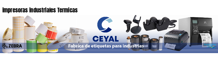 impresoras industriales Termicas