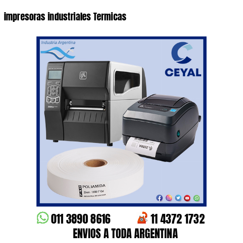 impresoras industriales Termicas