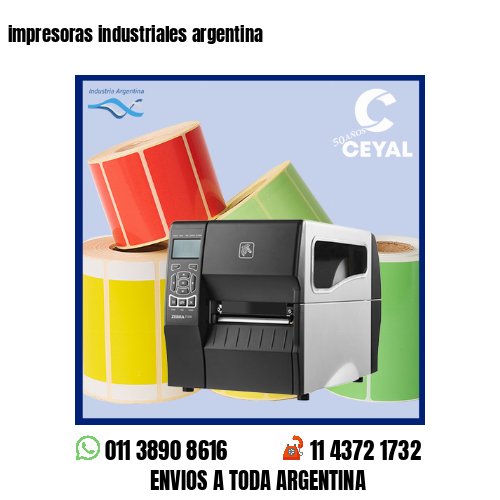 impresoras industriales argentina