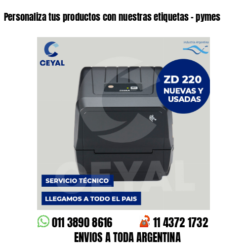Personaliza tus productos con nuestras etiquetas – pymes